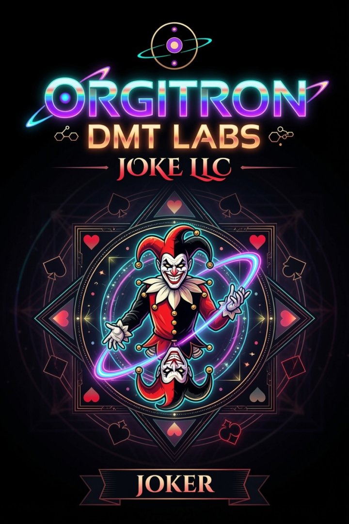Orgitron DMT Labs — Joke: the joker plate
