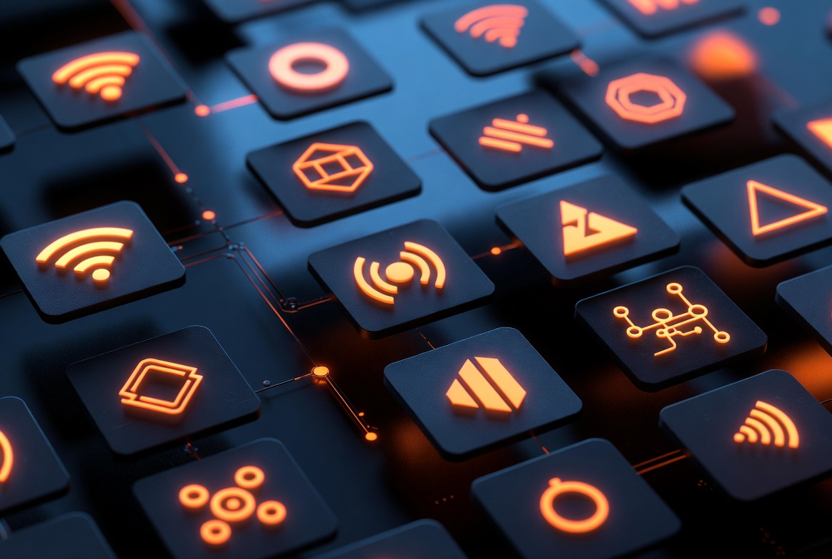 Signal Tokens — modular design system marks
