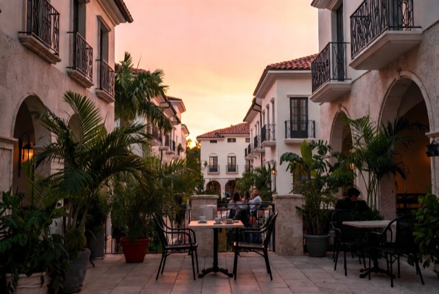 Morning Courtyard
