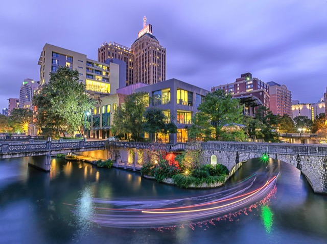 Riverwalk at Blue Hour