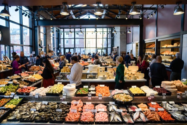 Vibrant Public Market Bounty